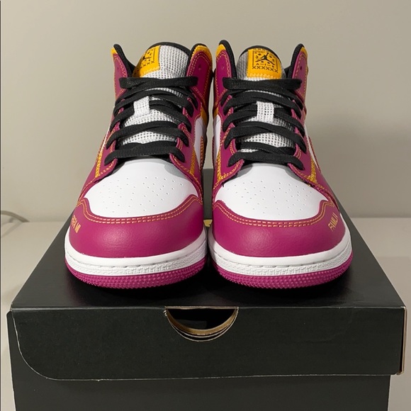 NEW Nike Air Jordan 1 Mid “Dia De Los Muertos” GS - Picture 4 of 8